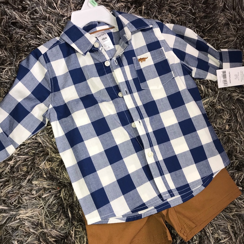 NWT Carters - Boys 2 Piece Set